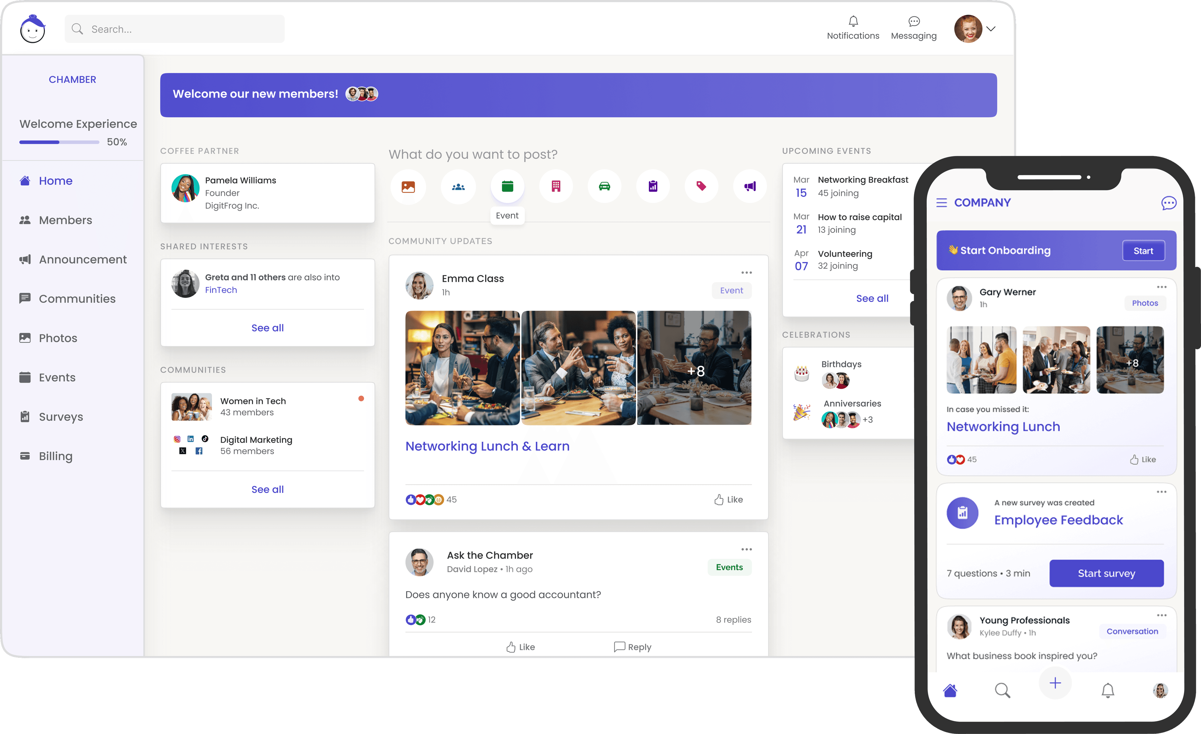 Amirra product preview — desktop and mobile